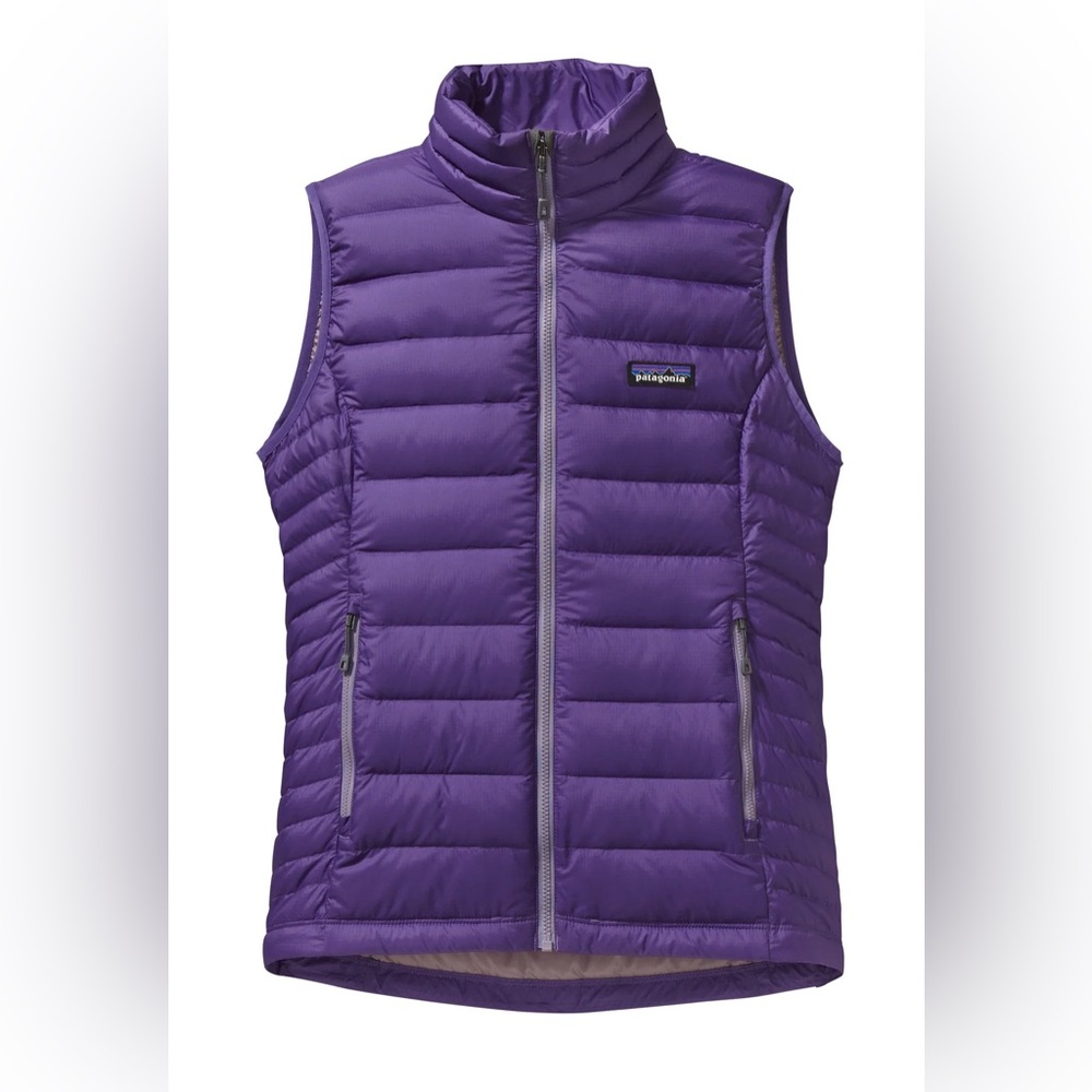 Patagonia down sweater vest - purple